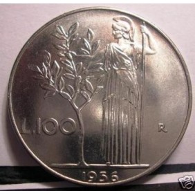 100 Lire 1956 FDC