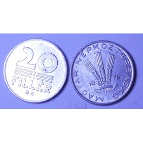 HUNGARY 20 Filler 1978
