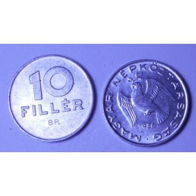 HUNGARY 10 Filler 1986
