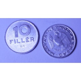 HUNGARY 10 Filler 1980