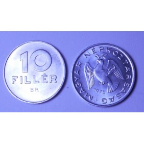 HUNGARY 10 Filler 1975