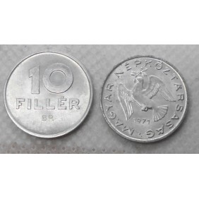 HUNGARY 10 Filler 1971