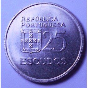 PORTUGAL 25 Escudos 1980