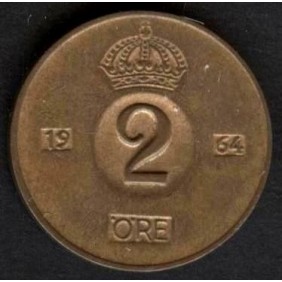 SWEDEN 2 Ore 1964