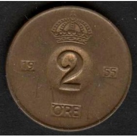 SWEDEN 2 Ore 1955
