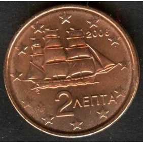 GREECE 2 Euro Cent 2006