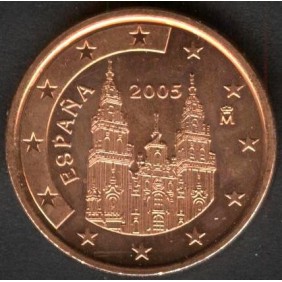 SPAIN 5 Euro Cent 2005