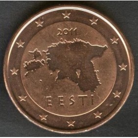 ESTONIA 5 Euro Cent 2011