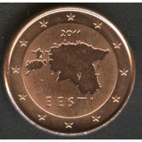 ESTONIA 1 Euro Cent 2011