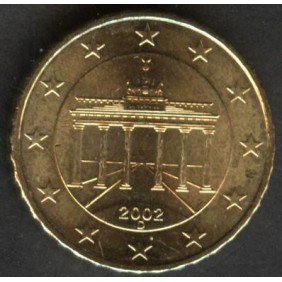 GERMANY 10 Euro Cent 2002 D