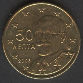 GREECE 50 Euro Cent 2006