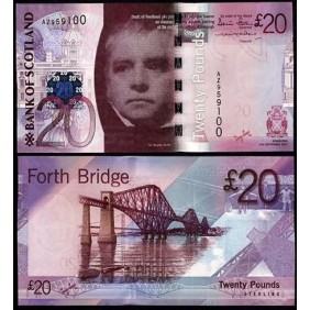 SCOTLAND 20 Pounds 2007