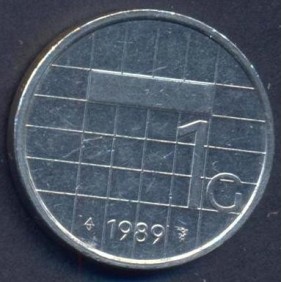 NETHERLANDS 1 Gulden 1989