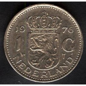NETHERLANDS 1 Gulden 1976