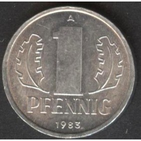 DDR 1 Pfennig 1983