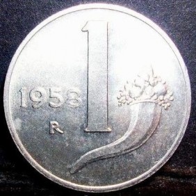 1 Lira 1958