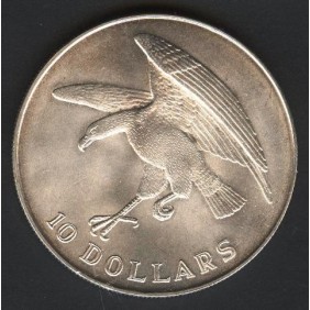 SINGAPORE 10 Dollars 1974...