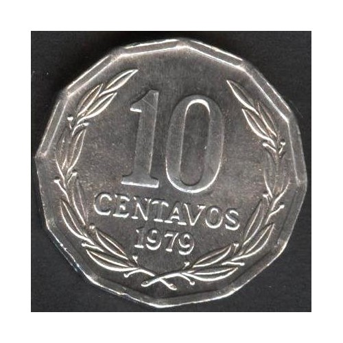 CHILE 10 Centavos 1979