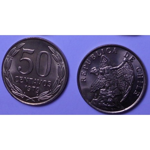 CHILE 50 Centavos 1979