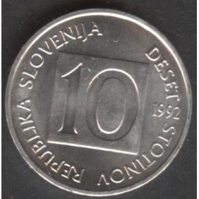 SLOVENIA 10 Stotinov 1992