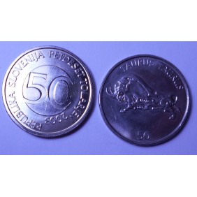 SLOVENIA 50 Tolarjev 2003