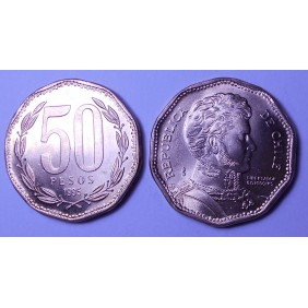 CHILE 50 Pesos 1995