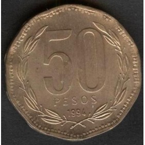 CHILE 50 Pesos 1994