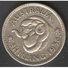 AUSTRALIA 1 Shilling 1938 AG