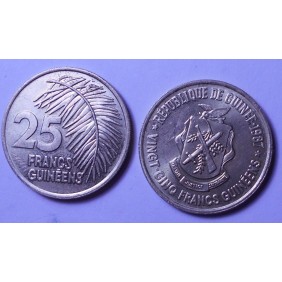 GUINEA 25 Francs 1987