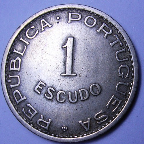 MOZAMBIQUE 1 Escudo 1950