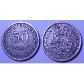 MOZAMBIQUE 50 Centavos 1950