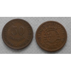 MOZAMBIQUE 50 Centavos 1957