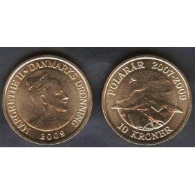 DENMARK 10 Kroner 2009...