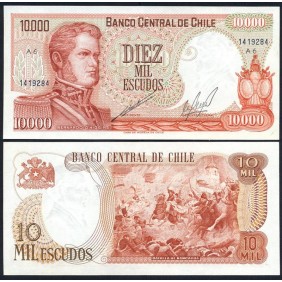 CHILE 10.000 Escudos 1967