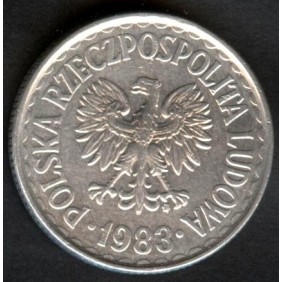 POLAND 1 Zloty 1983