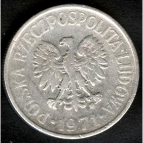 POLAND 50 Groszy 1971