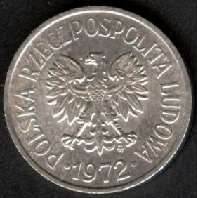 POLAND 20 Groszy 1972