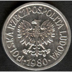 POLAND 10 Groszy 1980