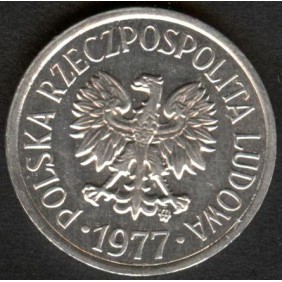 POLAND 10 Groszy 1977