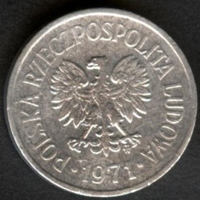 POLAND 10 Groszy 1971