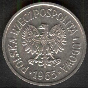 POLAND 10 Groszy 1965