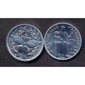 NEW CALEDONIA 2 Francs 2003
