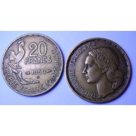 FRANCE 20 Francs 1950 B 3...