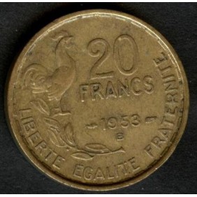 FRANCE 20 Francs 1953 B G....