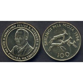 TANZANIA 100 Shilingi 1994...