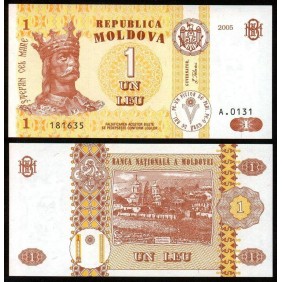 MOLDOVA 1 Leu 2005