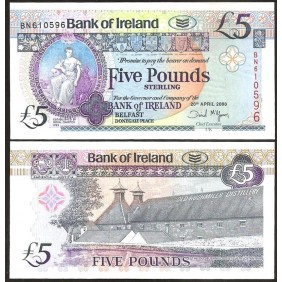 NORTHERN IRELAND  5 Pounds...