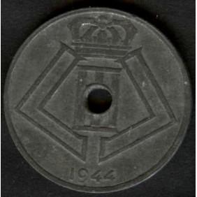 BELGIUM 25 Centimes 1944...