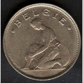 BELGIUM 1 Franc 1929 Belgie