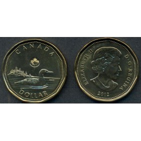 CANADA 1 Dollar 2012